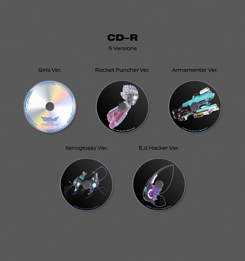 aespa - 2nd Mini Album GIRLS digipack ver. CD (5 versions SET)