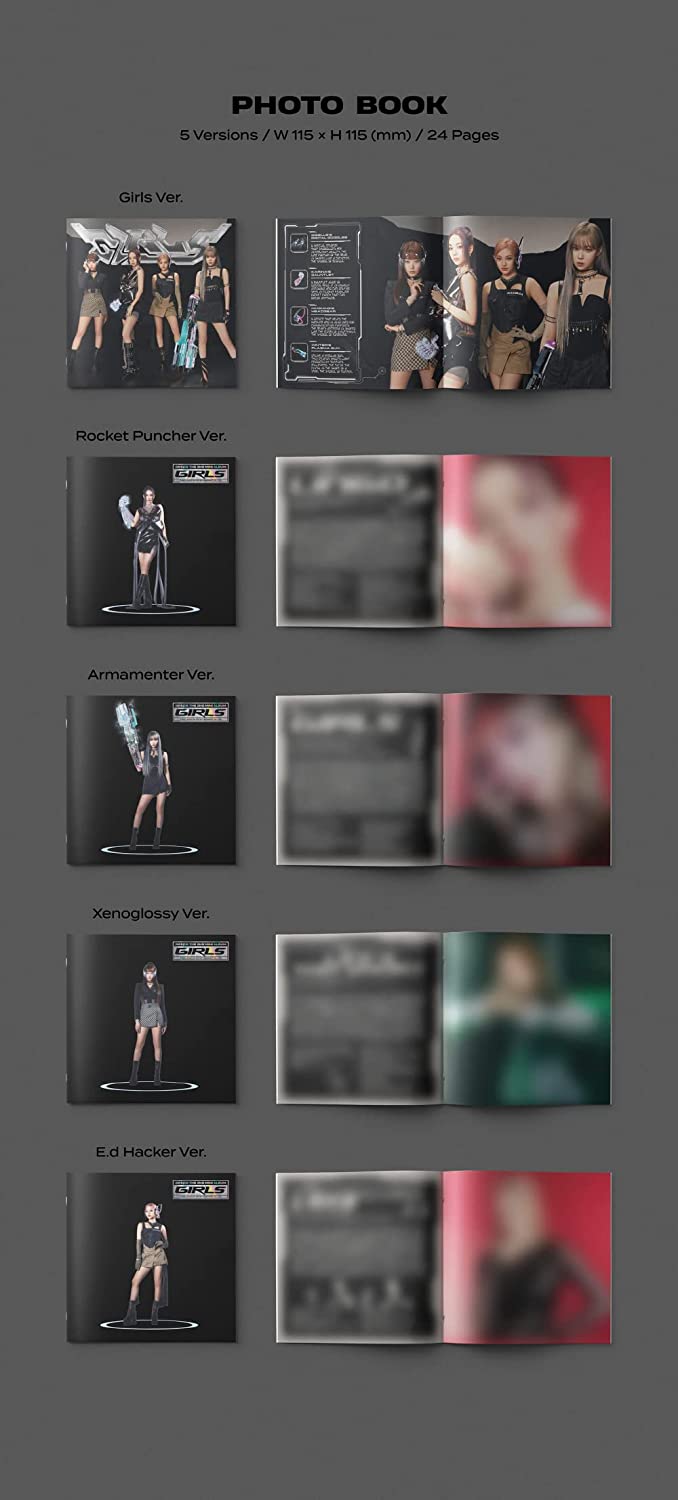 aespa - 2nd Mini Album GIRLS digipack ver. CD (5 versions SET)